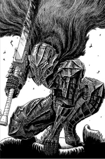 Poster Anime Berserk Furia del guerrero